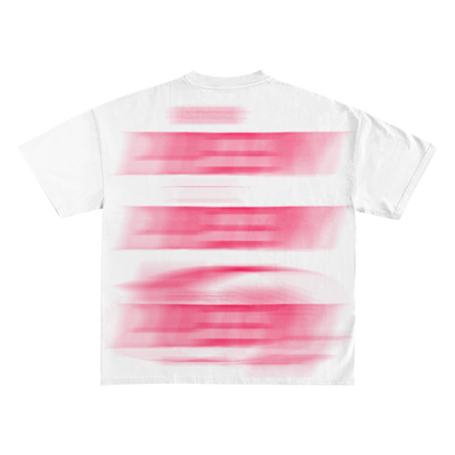 White/Pink PIEM "your lips my lips apocalypse" t-shirt