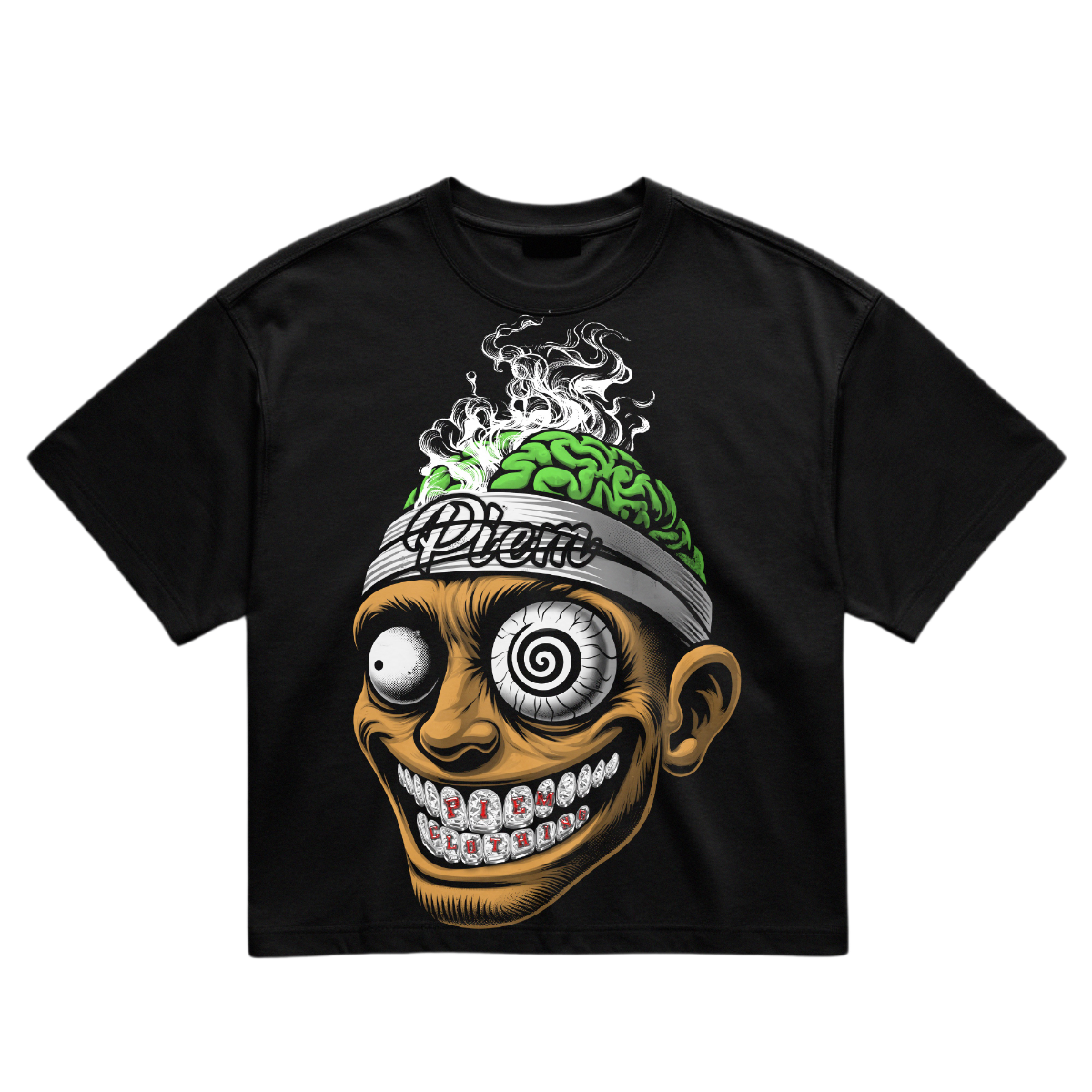 PIEM "crazy man" oversized short sleeve T shirt