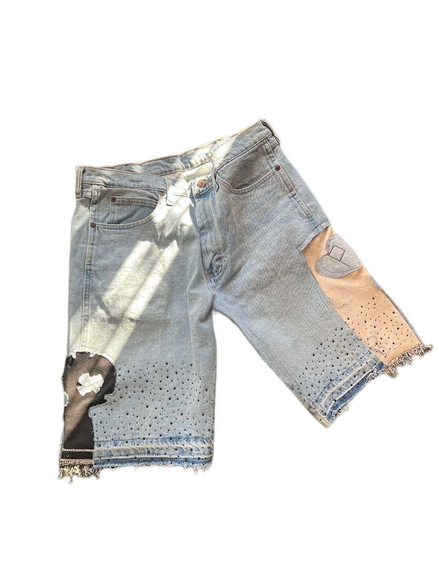 1 0f 1 PIEM "Love P" denim jorts
