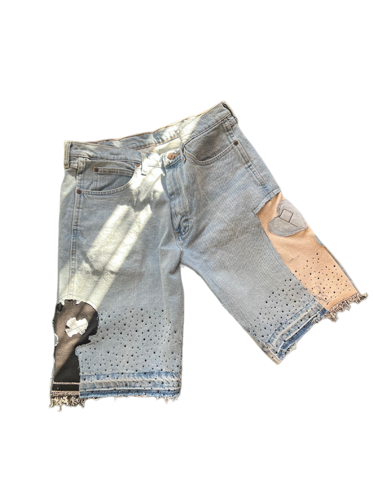 1 0f 1 PIEM "Love P" denim jorts