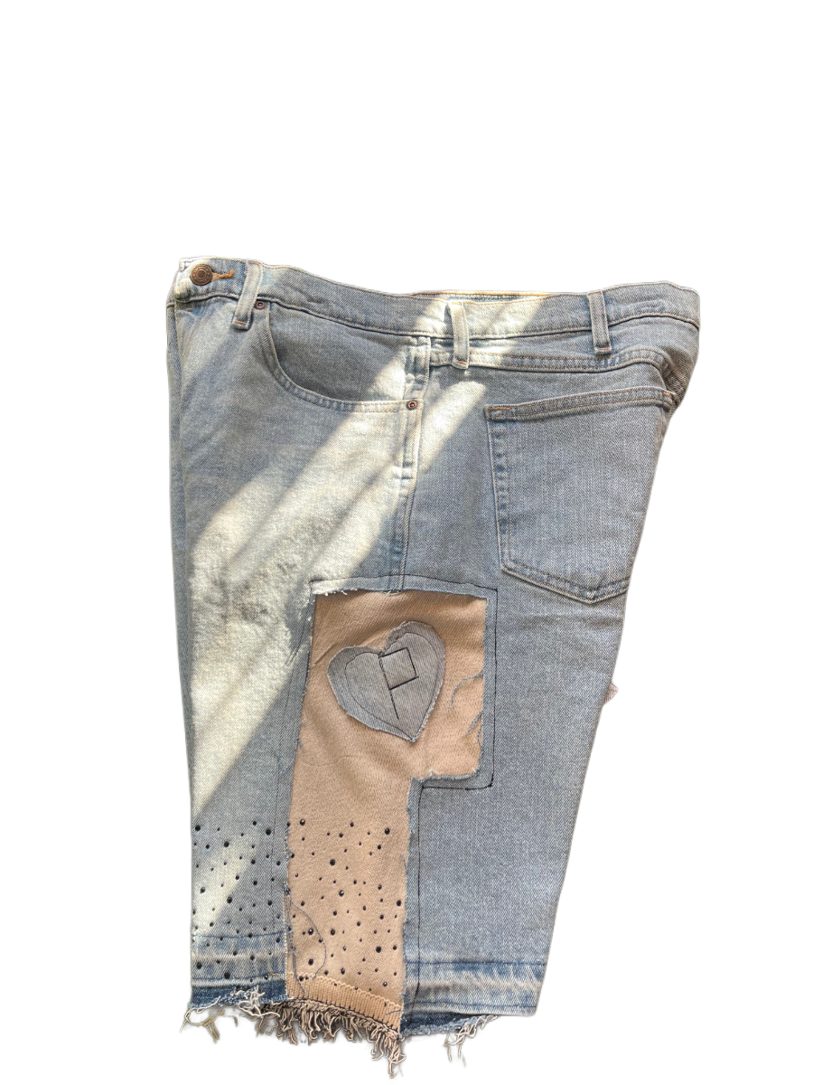 1 0f 1 PIEM "Love P" denim jorts