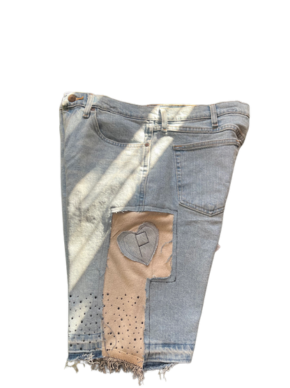 1 0f 1 PIEM "Love P" denim jorts