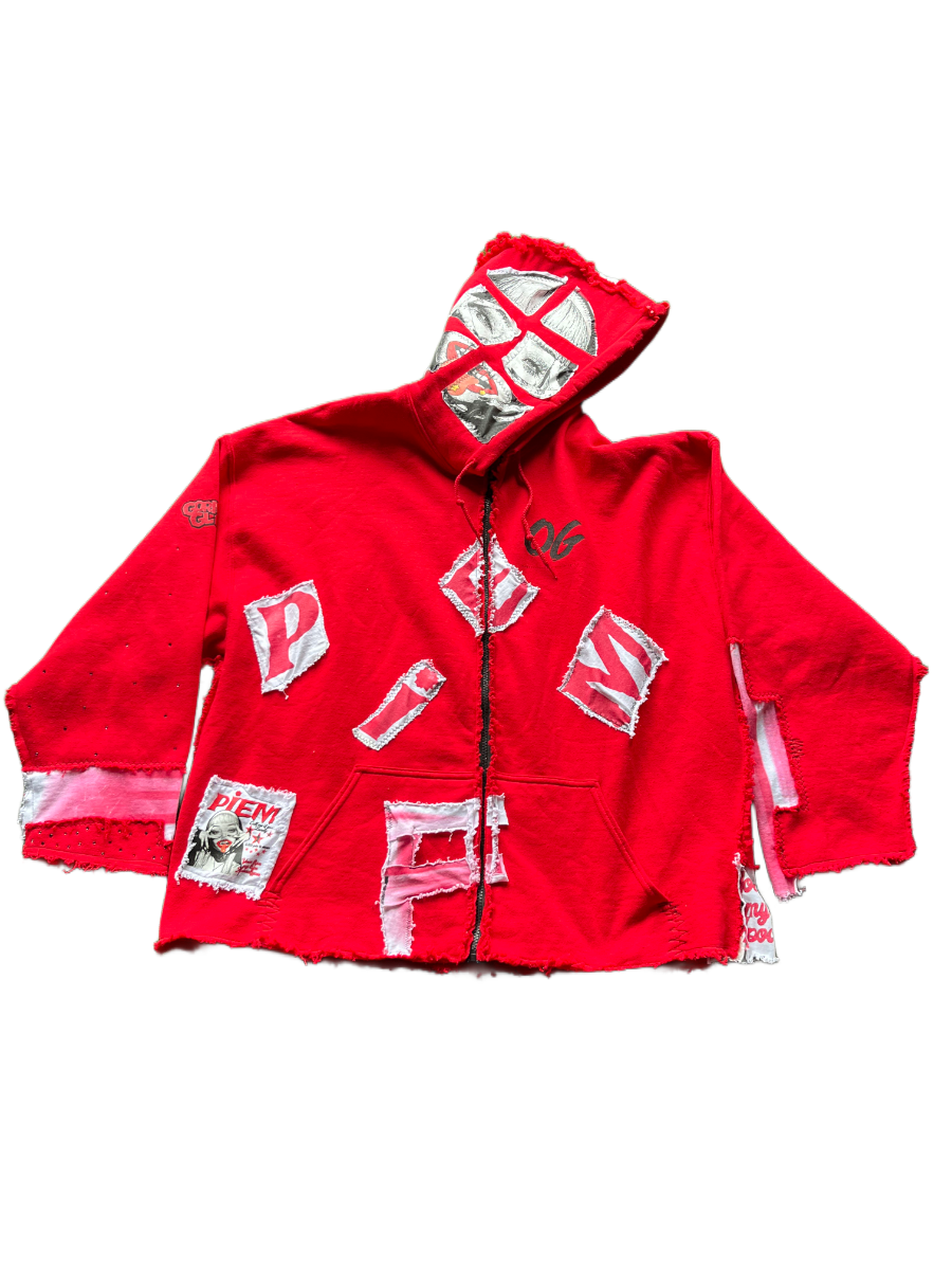 PIEM X OG oversized "gorilla glue" jacket/hoodie