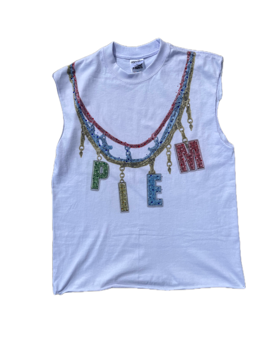 PIEM "NO MOISSA" SLEEVELESS T'S