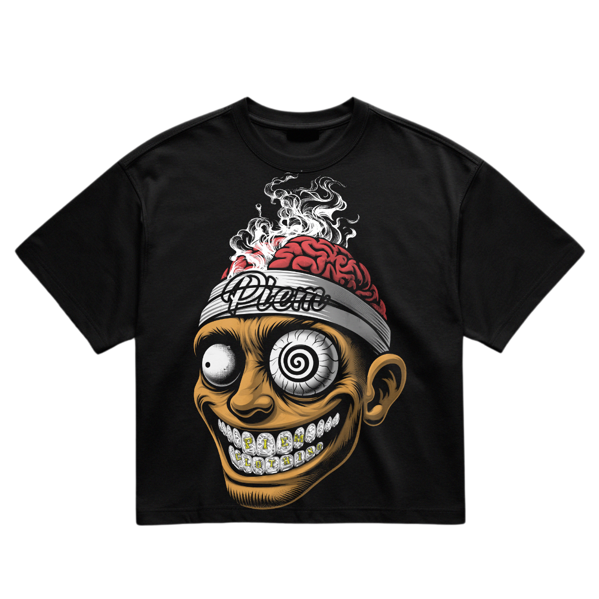 PIEM "crazy man" oversized short sleeve T shirt