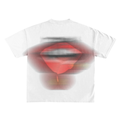 White PIEM "what's on your tongue" t-shirt