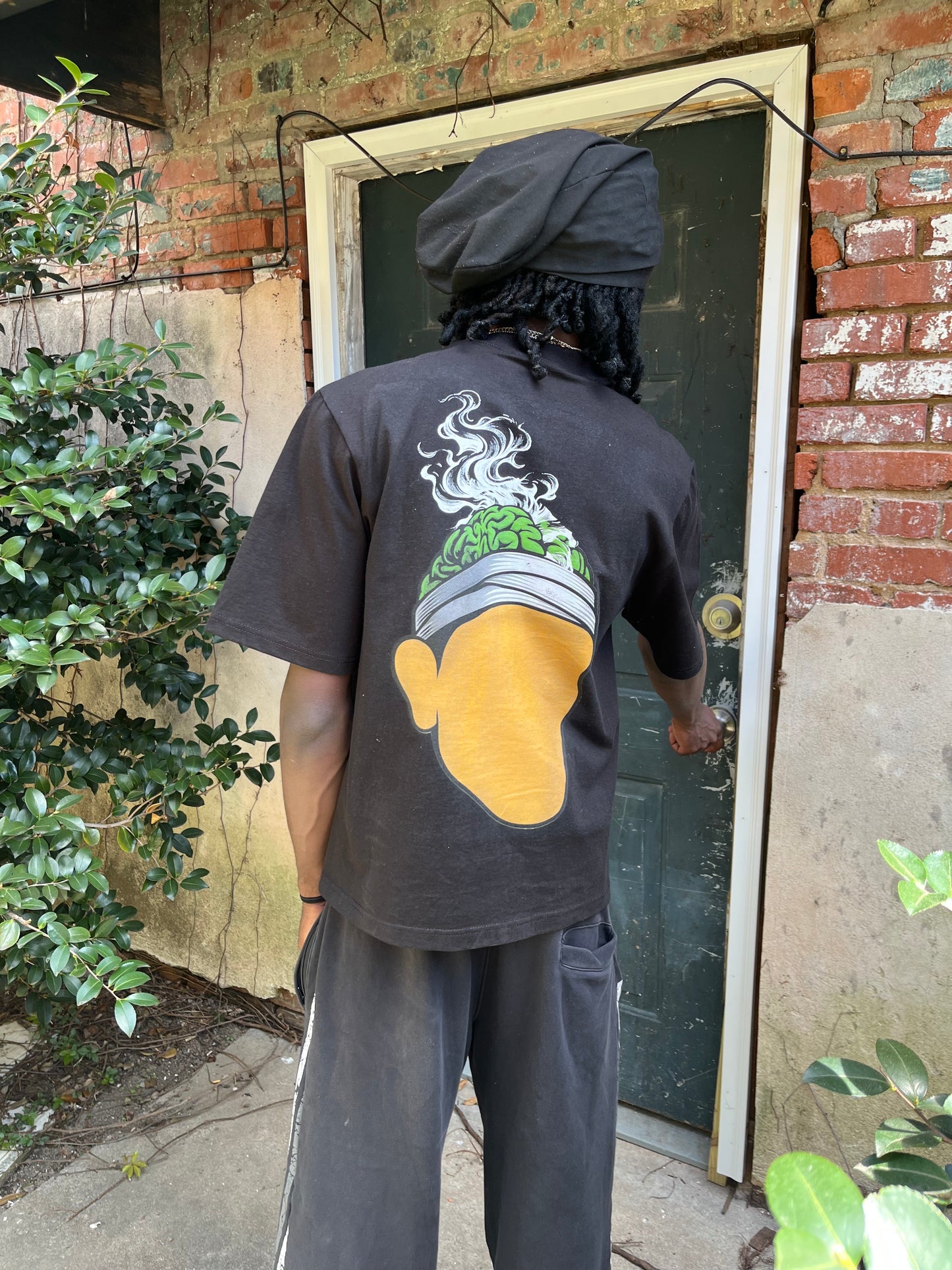 PIEM "crazy man" oversized short sleeve T shirt