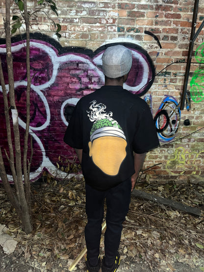 PIEM "crazy man" oversized short sleeve T shirt